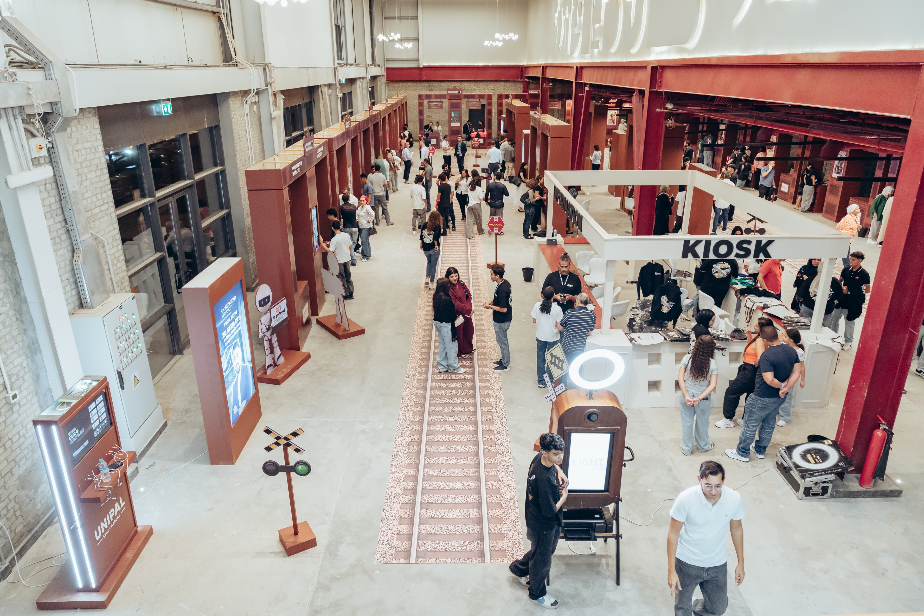 UniFair Universities Zone — live event photo